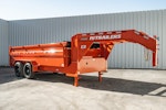 PJ Trailers 16'x83" Gooseneck HD Low Pro Dump Trailer w/ 3' Sides (DE) Stock #87708 - Thumbnail 4