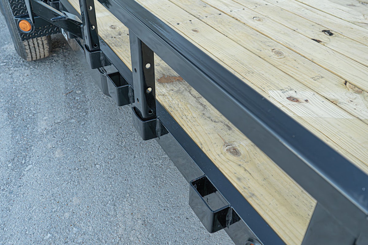 PJ Trailers 16'x83" Tandem Axle 4" Channel Utility Trailer (UL) - Stock #87713 - Image 7 of 17 PJ Trailers 16'x83" Tandem Axle 4" Channel Utility Trailer (UL) - Stock #87713 - Image 7 of 17