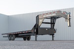 PJ Trailers 26'x102" Gooseneck Deckover Power Tilt Trailer (T8) Stock #87730 - Thumbnail 6