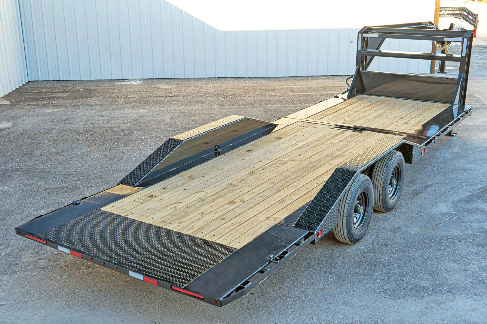 PJ Trailers 24'x102" Gooseneck 6" Channel Super-Wide Gravity Tilt Trailer (TS) - Stock #87732 - Image 18 of 22