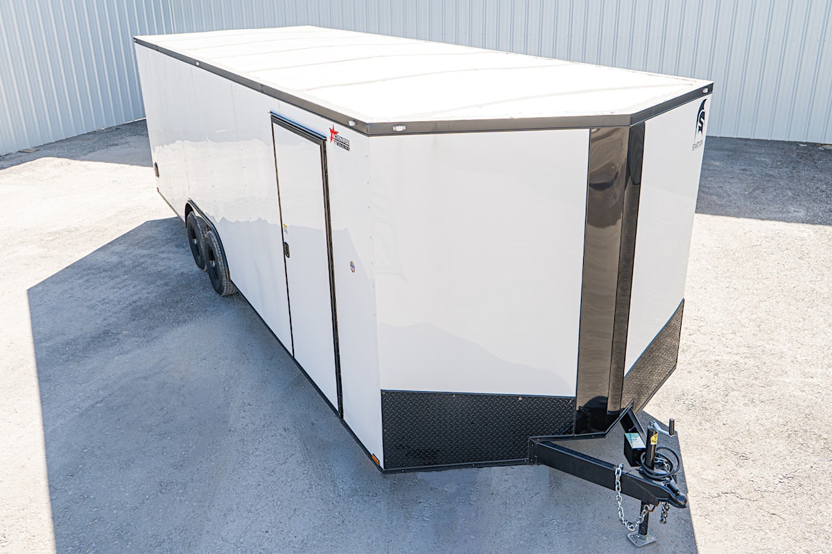 Spartan 8.5'x24' Enclosed Cargo Trailer w/ Rear Ramp Door (C2) - Stock #87743 - Image 4 of 19 Spartan 8.5'x24' Enclosed Cargo Trailer w/ Rear Ramp Door (C2) - Stock #87743 - Image 4 of 19