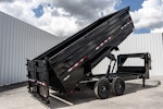 PJ Trailers 14'x83" Low Pro High Side Dump Trailer w/ 4' Sides (DM) Stock #87748 - Thumbnail 20