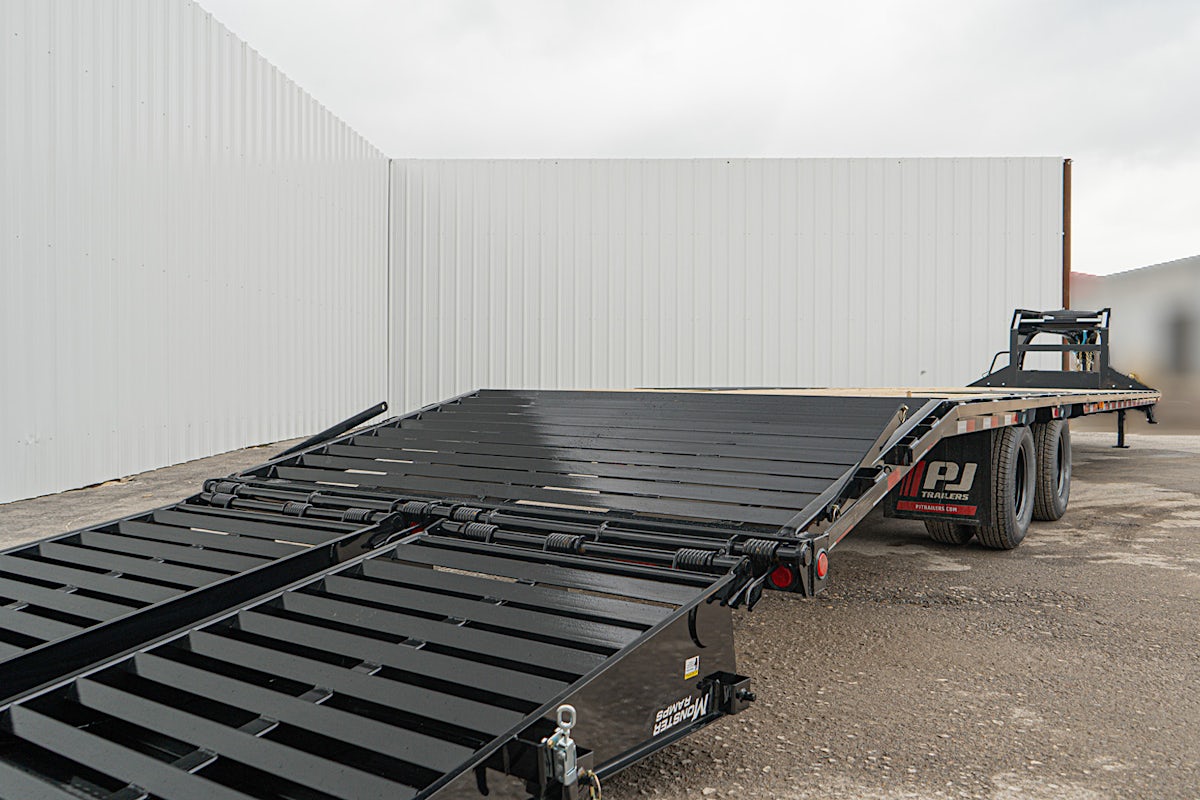 PJ Trailers 40'x102" Gooseneck Low Pro Flatbed Trailer w/ Duals (LD) - Stock #87749 - Image 27 of 28 PJ Trailers 40'x102" Gooseneck Low Pro Flatbed Trailer w/ Duals (LD) - Stock #87749 - Image 27 of 28