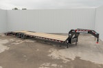 PJ Trailers 40'x102" Gooseneck Low Pro Flatbed Trailer w/ Duals (LD) Stock #87749 - Thumbnail 3