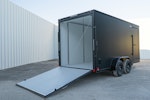 CellTech 7'x16' All-Steel Enclosed Cargo Trailer w/ Rear Ramp Door (C2) Stock #87750 - Thumbnail 10