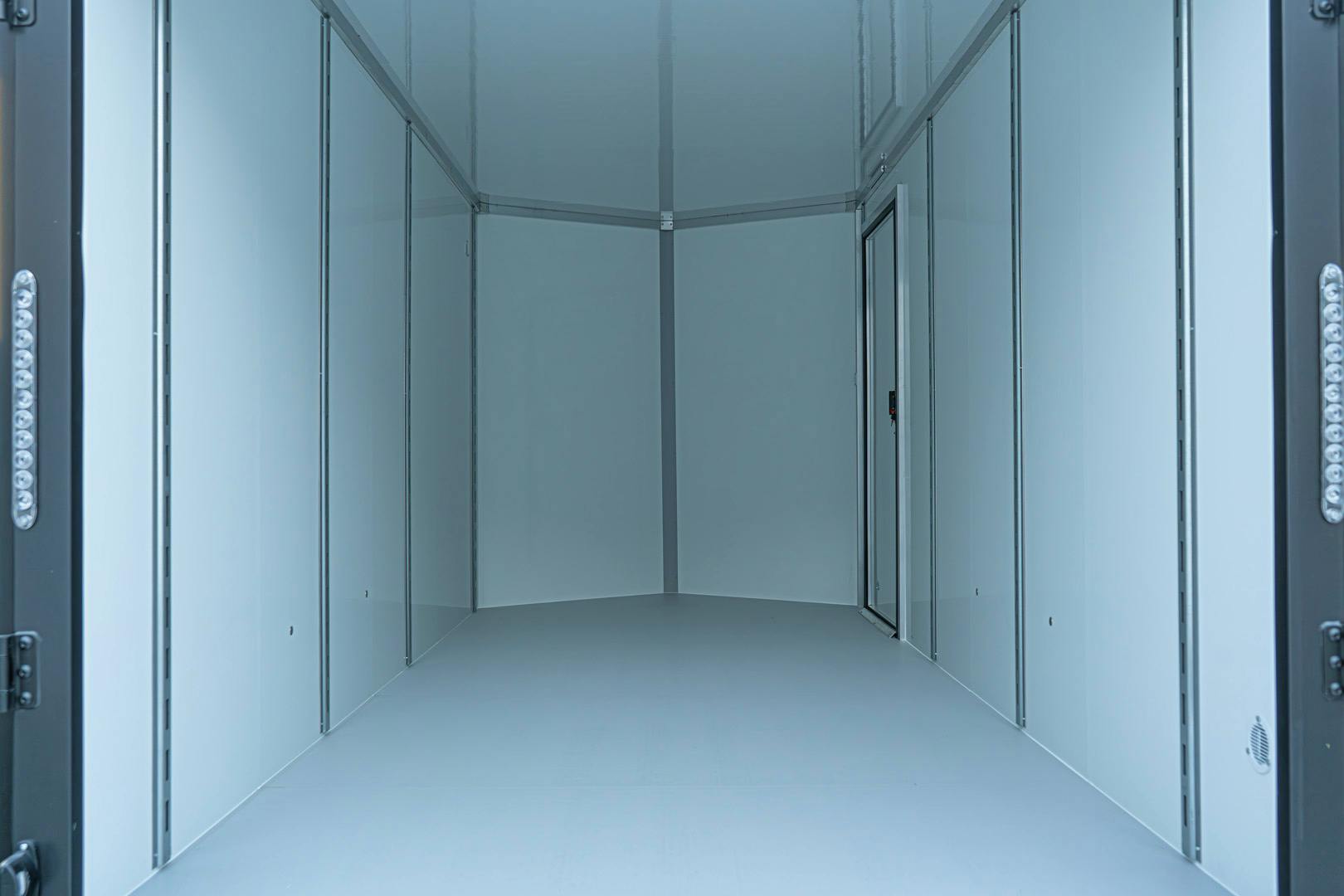 CellTech 7'x16' All-Steel Enclosed Cargo Trailer w/ Rear Ramp Door (C2) - Stock #87750 - Image 11 of 13