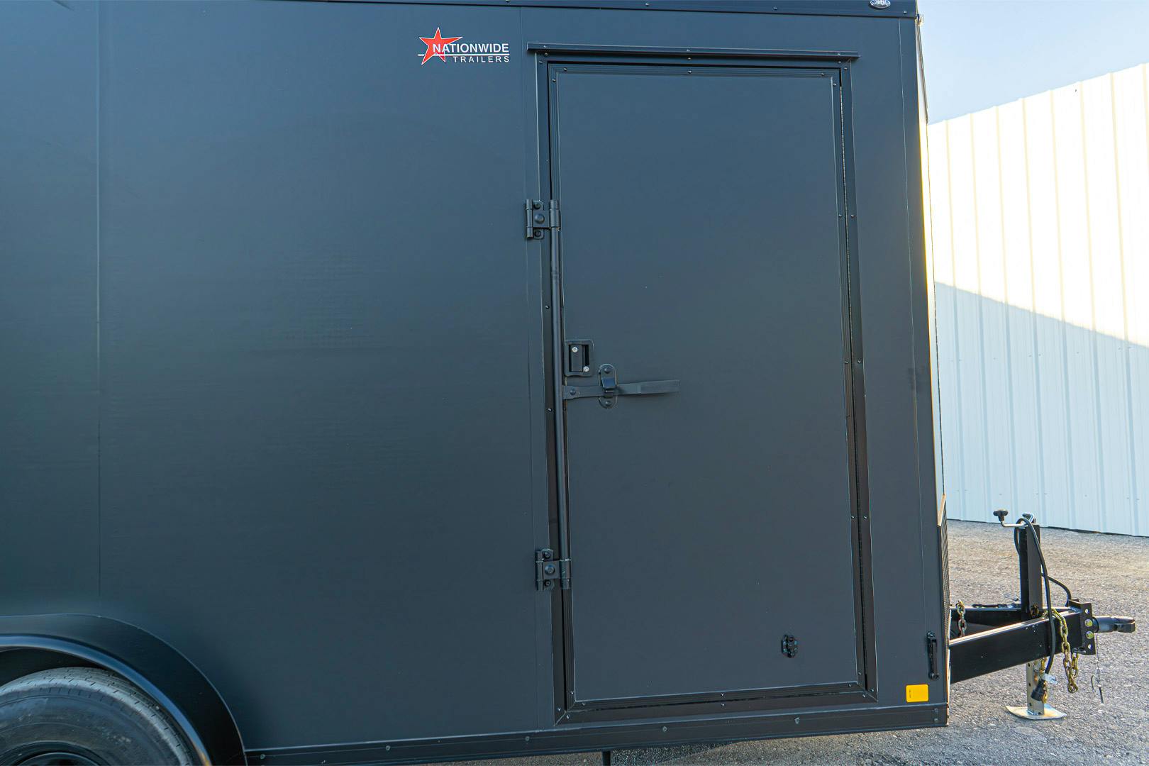 CellTech 7'x16' All-Steel Enclosed Cargo Trailer w/ Rear Ramp Door (C2) - Stock #87750 - Image 5 of 13