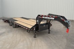 PJ Trailers 25'x102" Gooseneck Low Pro Flatbed Trailer w/ Duals (LD) Stock #87761 - Thumbnail 3