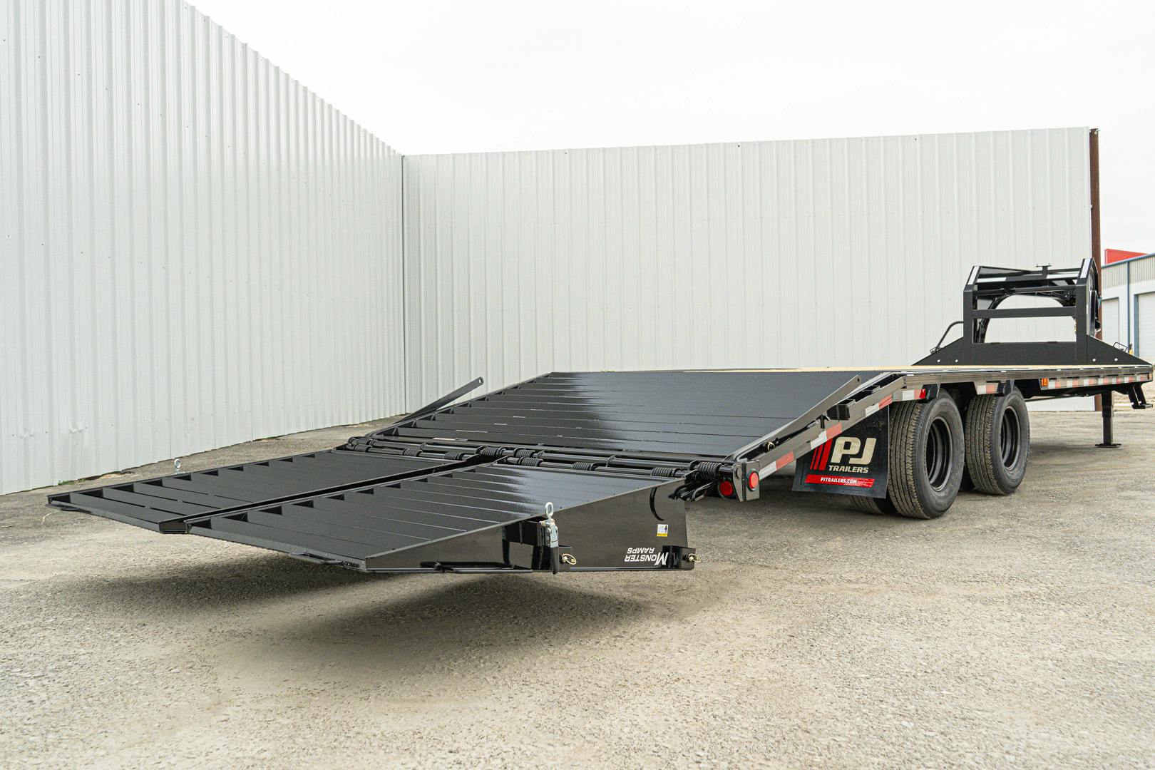 PJ Trailers 25'x102" Gooseneck Low Pro Flatbed Trailer w/ Duals (LD) - Stock #87761 - Image 26 of 26