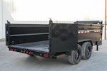 PJ Trailers 16'x83" Gooseneck HD Low Pro Dump Trailer w/ 3' Sides (DE) Stock #87762 - Thumbnail 23