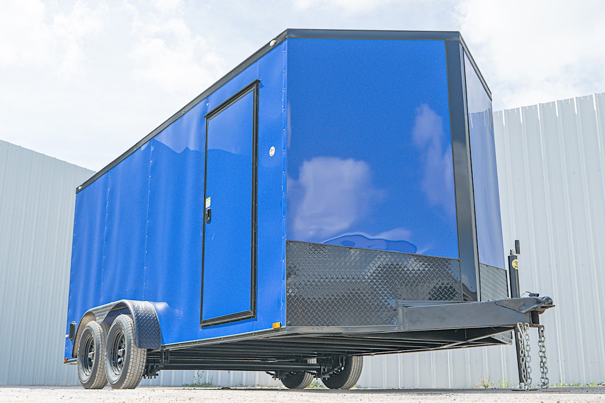 Spartan 7'x16' Enclosed Cargo Trailer w/ Rear Ramp Door (C2) - Stock #87768 - Image 3 of 13 Spartan 7'x16' Enclosed Cargo Trailer w/ Rear Ramp Door (C2) - Stock #87768 - Image 3 of 13