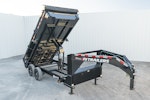 PJ Trailers 16'x83" Gooseneck Low Pro Dump Trailer w/ 2' Sides (DL) Stock #87777 - Thumbnail 1