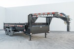 PJ Trailers 16'x83" Gooseneck Low Pro Dump Trailer w/ 2' Sides (DL) Stock #87777 - Thumbnail 4