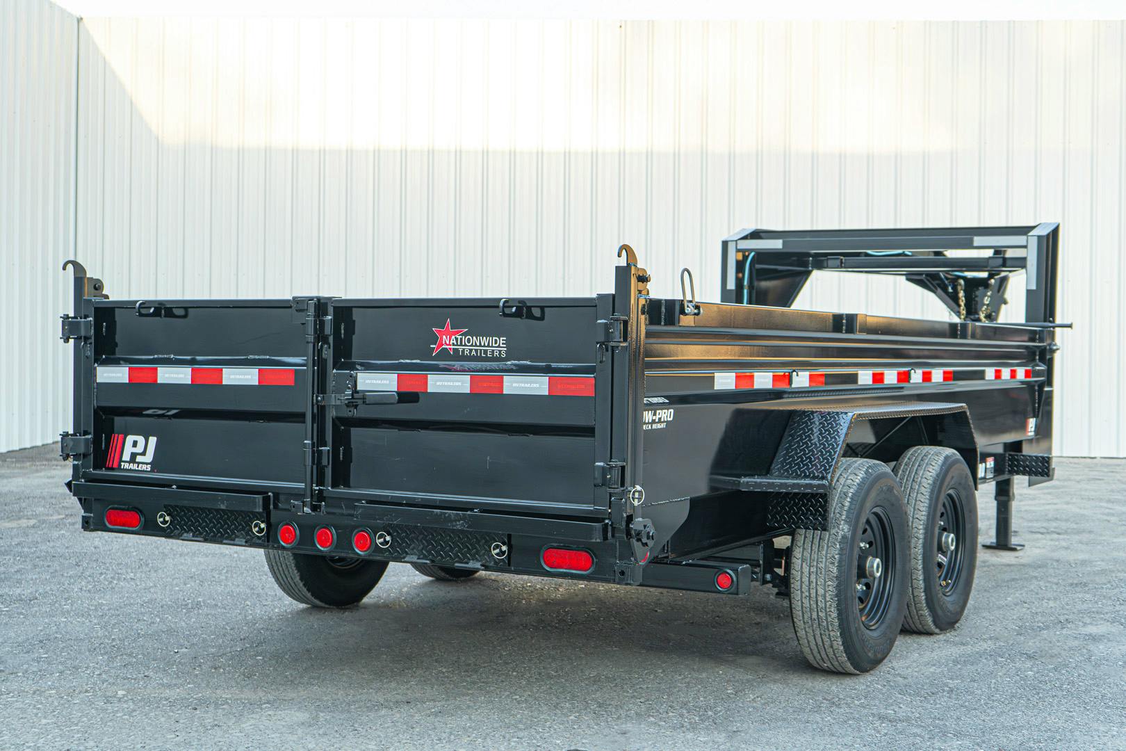 PJ Trailers 16'x83" Gooseneck Low Pro Dump Trailer w/ 2' Sides (DL) - Stock #87777 - Image 23 of 30