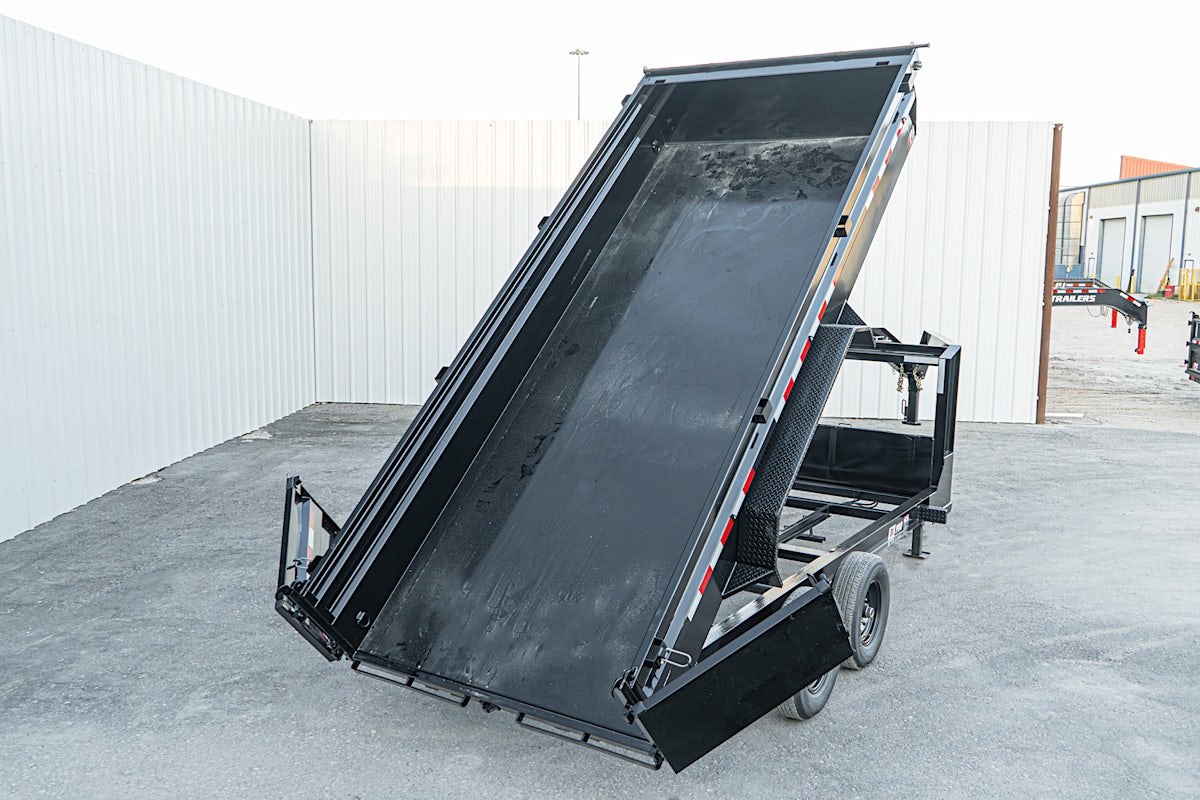 PJ Trailers 16'x83" Gooseneck Low Pro Dump Trailer w/ 2' Sides (DL) - Stock #87777 - Image 27 of 30 PJ Trailers 16'x83" Gooseneck Low Pro Dump Trailer w/ 2' Sides (DL) - Stock #87777 - Image 27 of 30