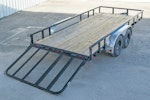 PJ Trailers 16'x83" Tandem Axle 4" Channel Utility Trailer (UL) Stock #87785 - Thumbnail 11
