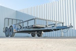 PJ Trailers 16'x83" Tandem Axle 4" Channel Utility Trailer (UL) Stock #87785 - Thumbnail 3