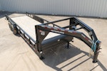 PJ Trailers 24'x83" Gooseneck Angle Pipetop Equipment Trailer (P8) Stock #87803 - Thumbnail 4