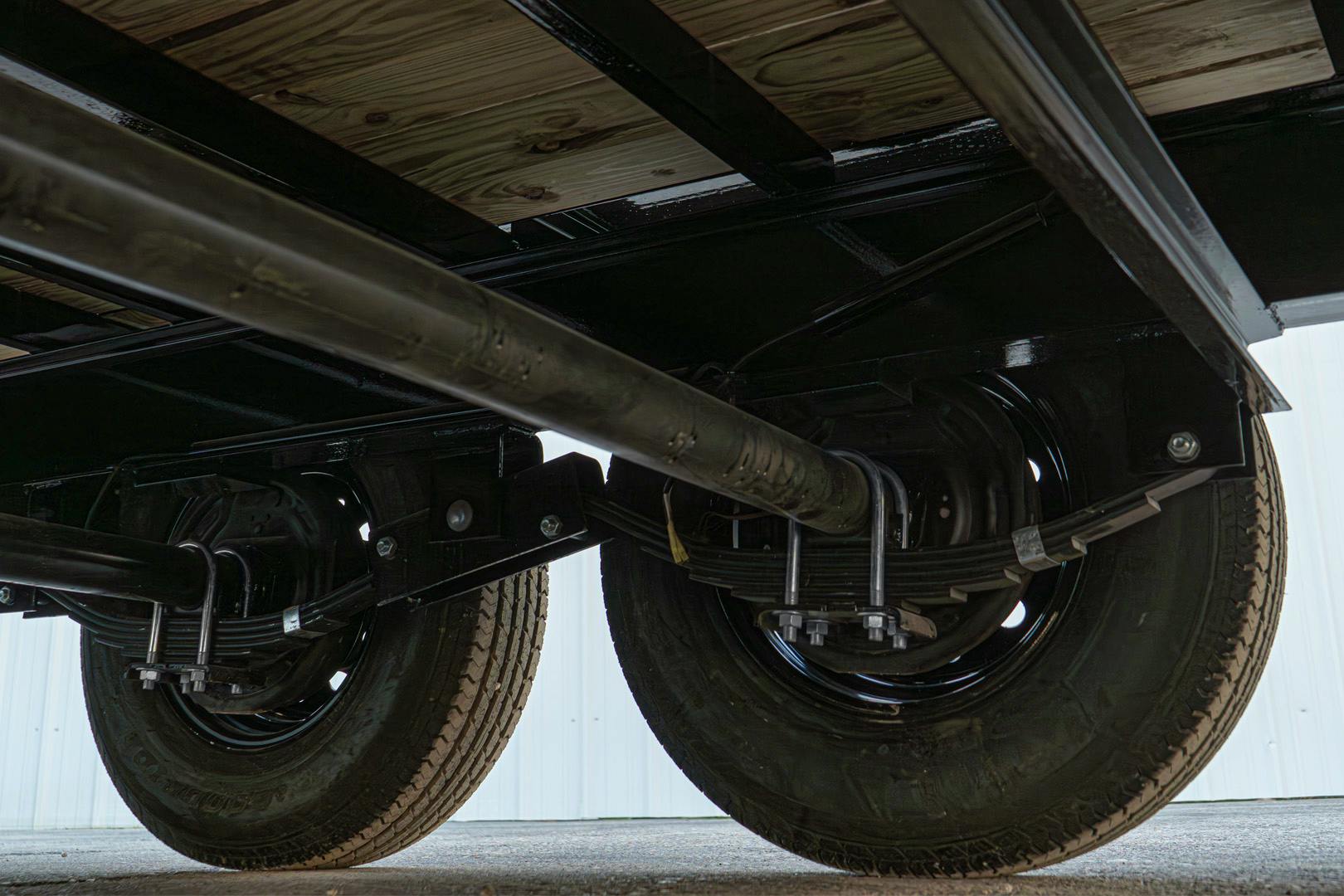 PJ Trailers 24'x102" 8" I-Beam Deckover Flatbed Trailer (F8) - Stock #87809 - Image 9 of 13