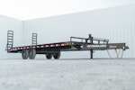 PJ Trailers 24'x102" 8" I-Beam Deckover Flatbed Trailer (F8) Stock #87809 - Thumbnail 3
