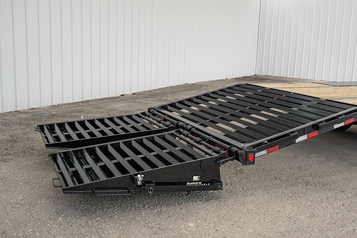 PJ Trailers 40'x102" Gooseneck Low Pro Flatbed Trailer w/ Duals (LD) - Stock #87810 - Image 13 of 19 PJ Trailers 40'x102" Gooseneck Low Pro Flatbed Trailer w/ Duals (LD) - Stock #87810 - Image 13 of 19