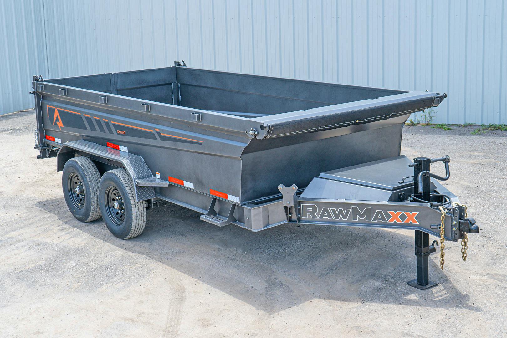 RawMaxx GDX Knight 14' × 83" 14K Dump Trailer