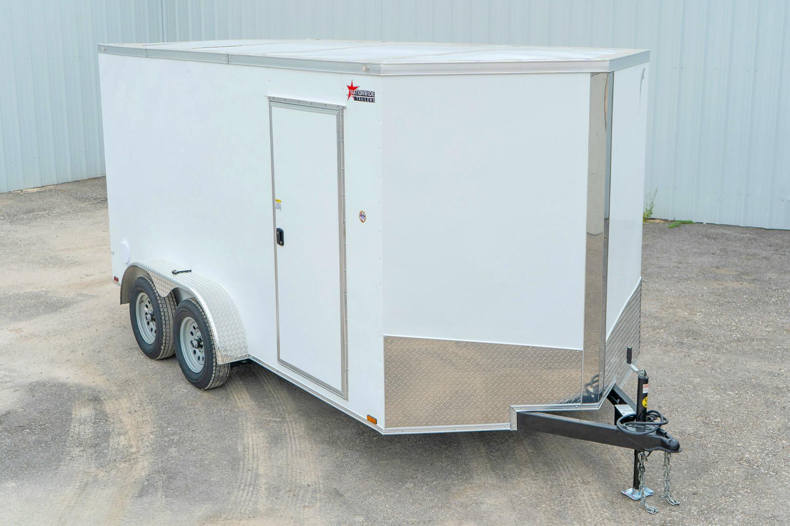 Spartan 7'x14' Enclosed Cargo Trailer w/ Rear Barn Doors (C2) - Stock #87820 - Image 1 of 1