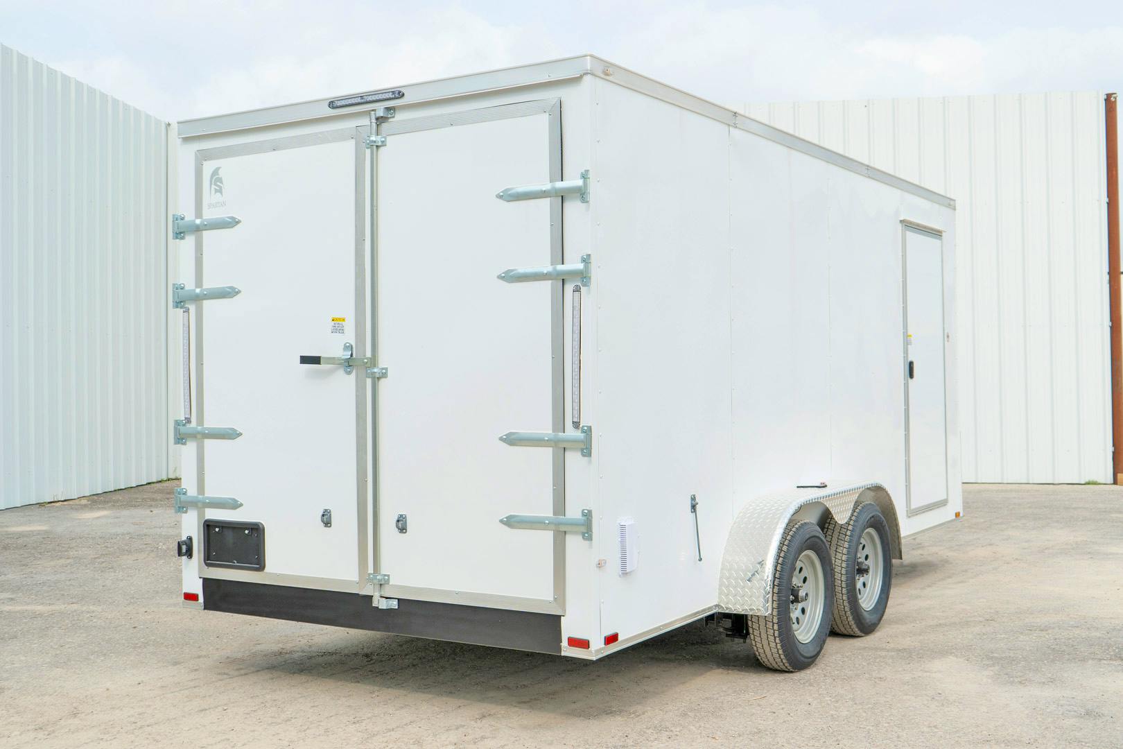 Spartan 7'x14' Enclosed Cargo Trailer w/ Rear Barn Doors (C2) - Stock #87820 - Image 7 of 9