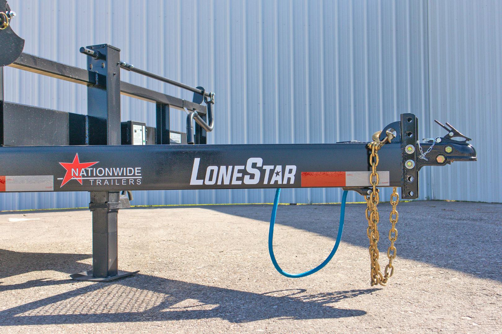 LoneStar 20'x83" Equipment Trailer w/ Stand-Up Ramps - Stock #87830 - Image 11 of 13