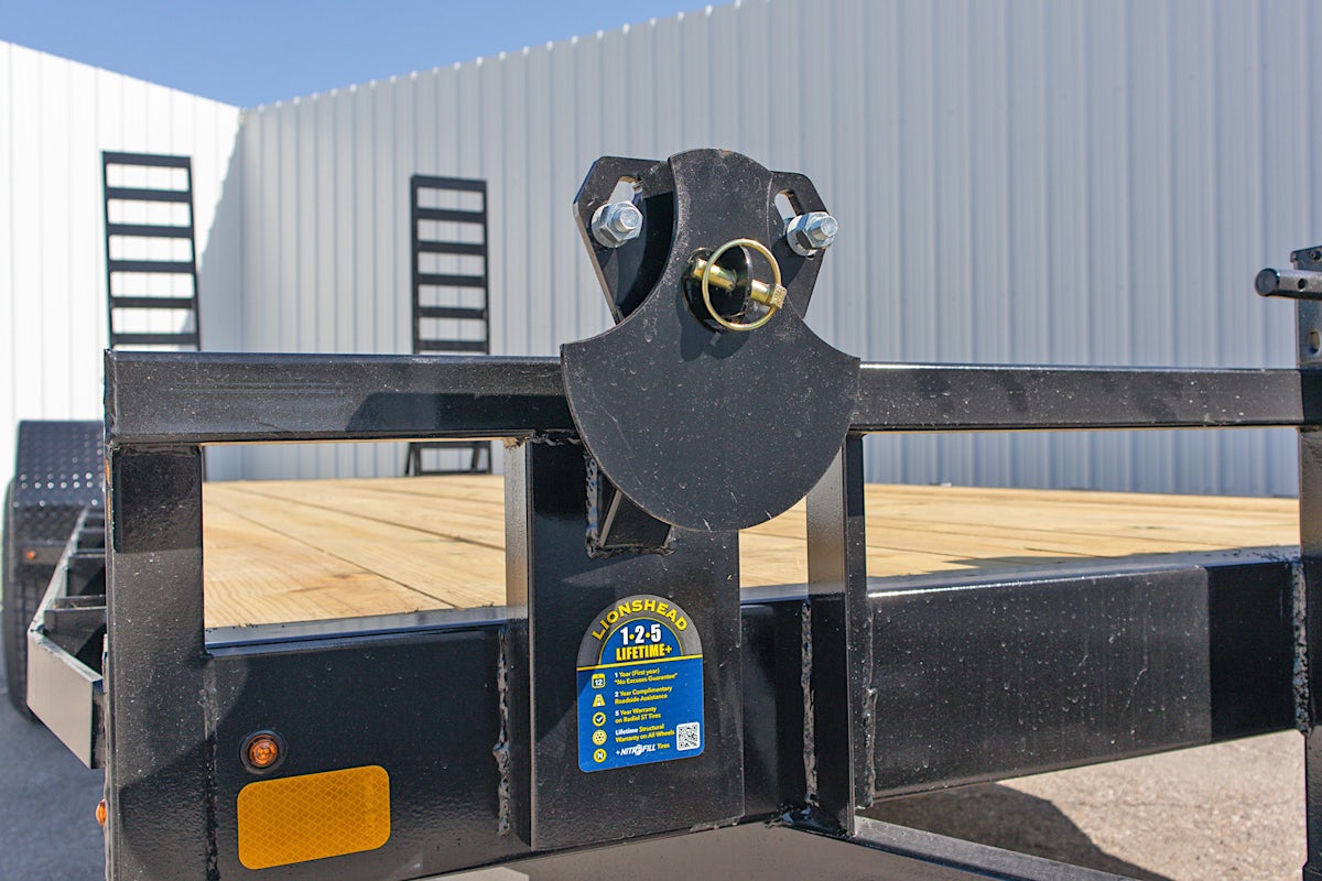 LoneStar 20'x83" Equipment Trailer w/ Stand-Up Ramps - Stock #87830 - Image 10 of 13 LoneStar 20'x83" Equipment Trailer w/ Stand-Up Ramps - Stock #87830 - Image 10 of 13