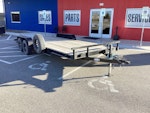 Precision Trailers USED 20'x83" Car Trailer w/ 2' Dovetail Stock #87842 - Thumbnail 1
