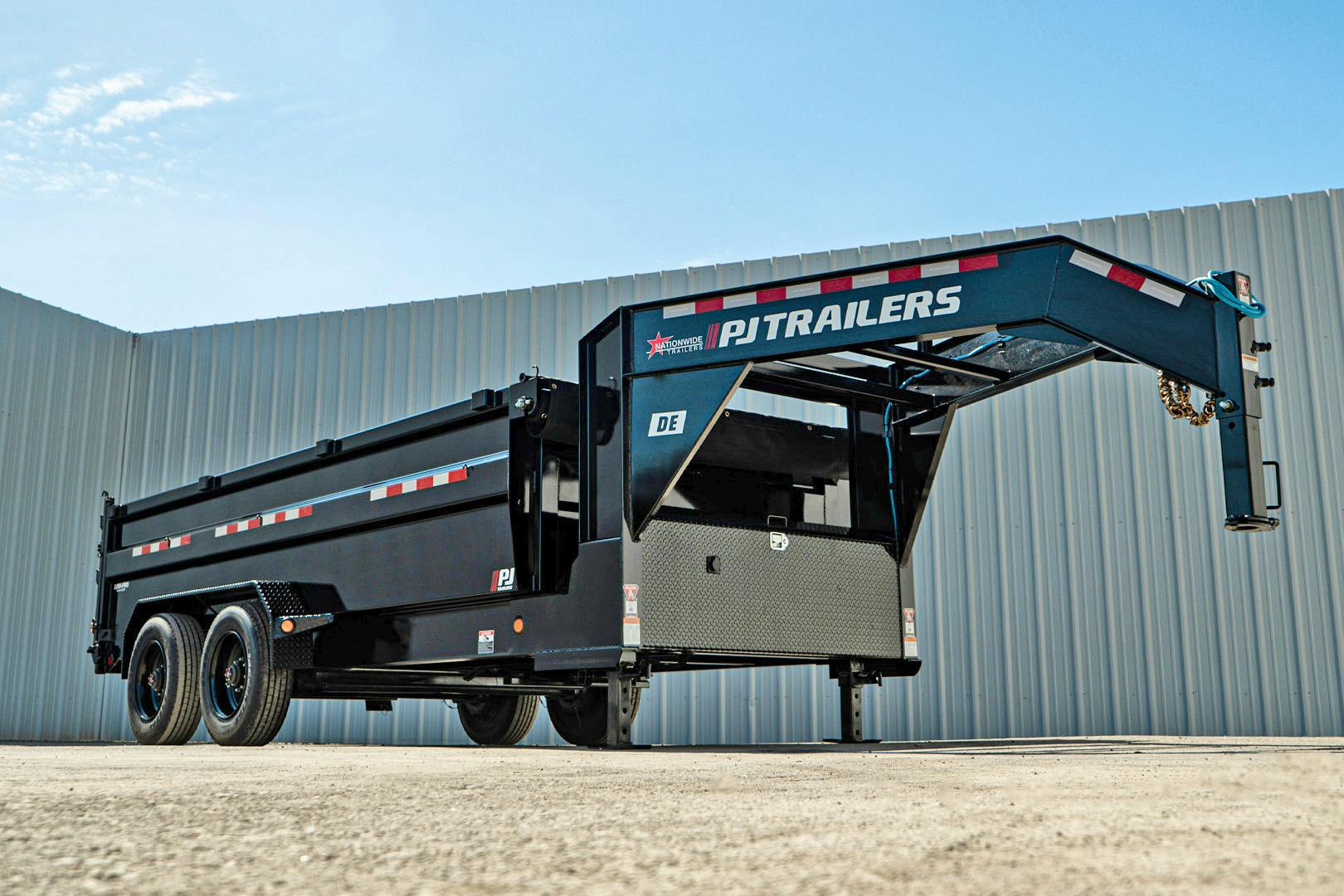 PJ Trailers 16'x83" Gooseneck HD Low Pro Dump Trailer w/ 3' Sides (DE) - Stock #87844 - Image 6 of 30