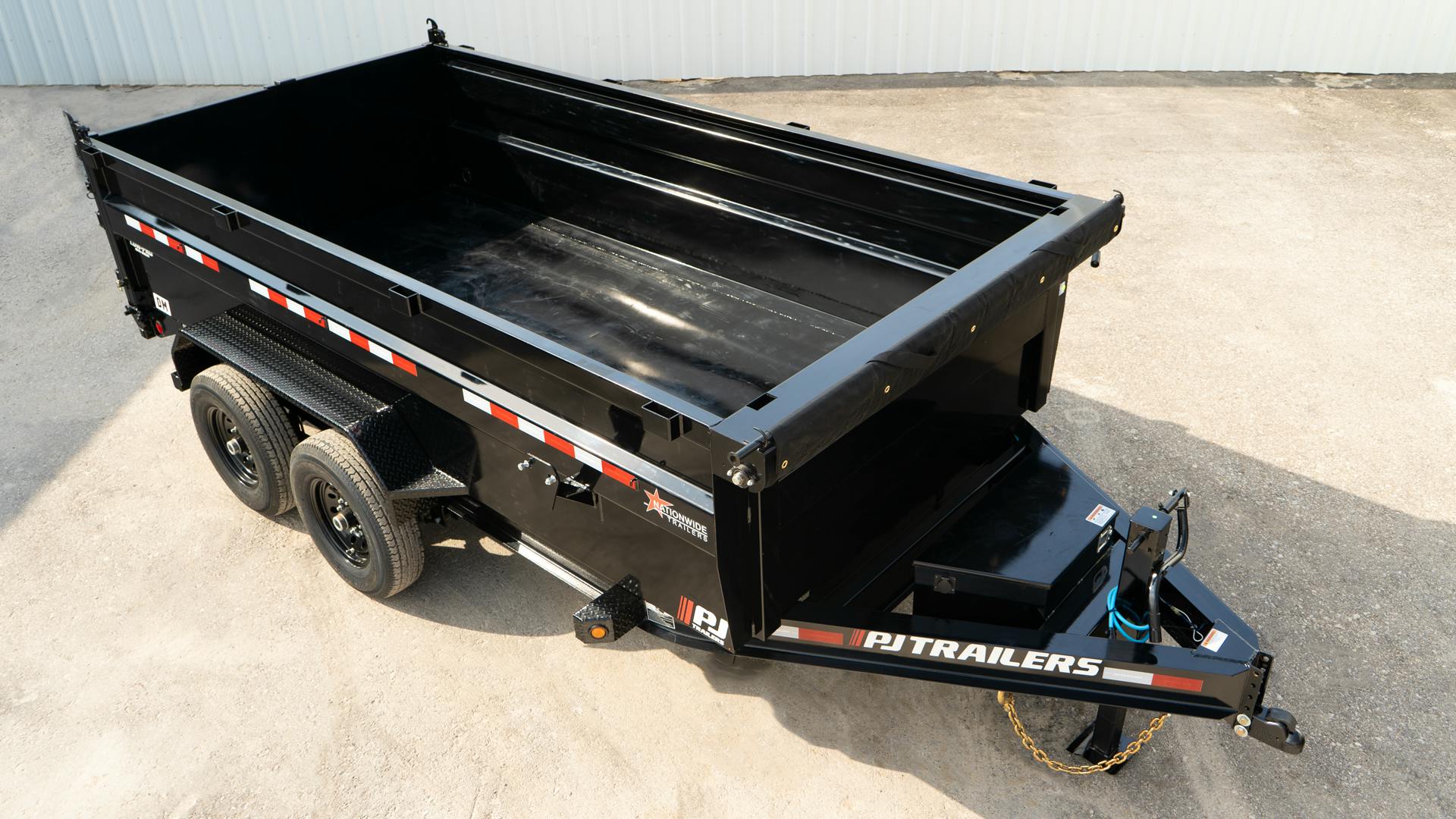 PJ Trailers 14'x83" Low Pro High Side Dump Trailer w/ 3' Sides (DM) - Stock #87847 - Image 10 of 25
