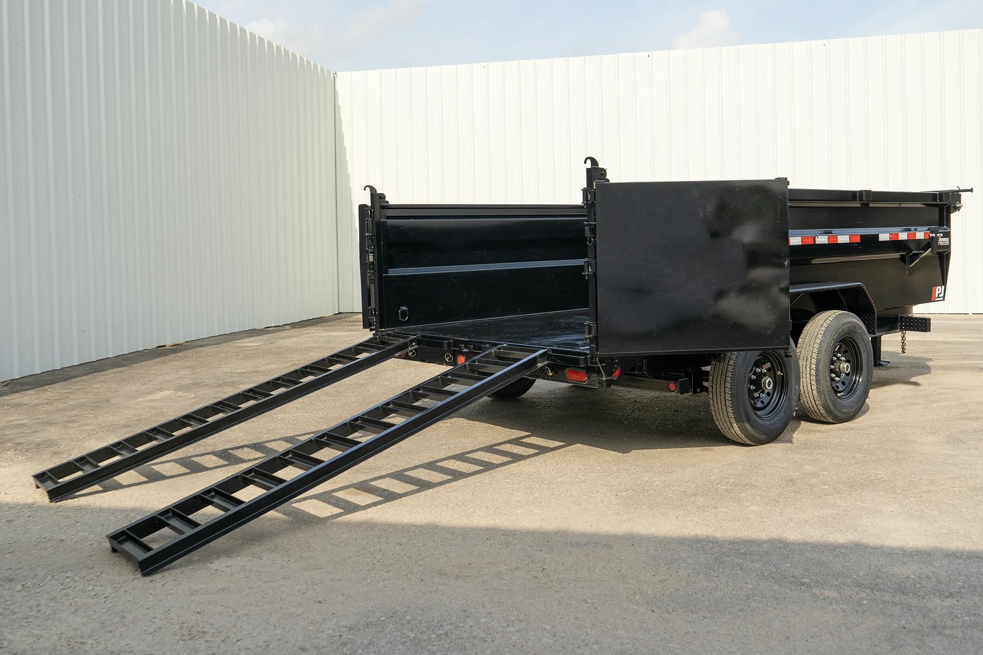 PJ Trailers 14'x83" Low Pro High Side Dump Trailer w/ 3' Sides (DM) - Stock #87847 - Image 22 of 25