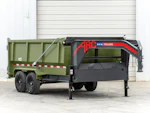 ARC Trailers 14'x83" Gooseneck Telescopic Dump Trailer w/ 4' Sides (GDT) Stock #87849 - Thumbnail 1