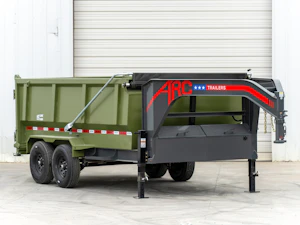 ARC Trailers 14'x83" Gooseneck Telescopic Dump Trailer w/ 4' Sides (GDT)