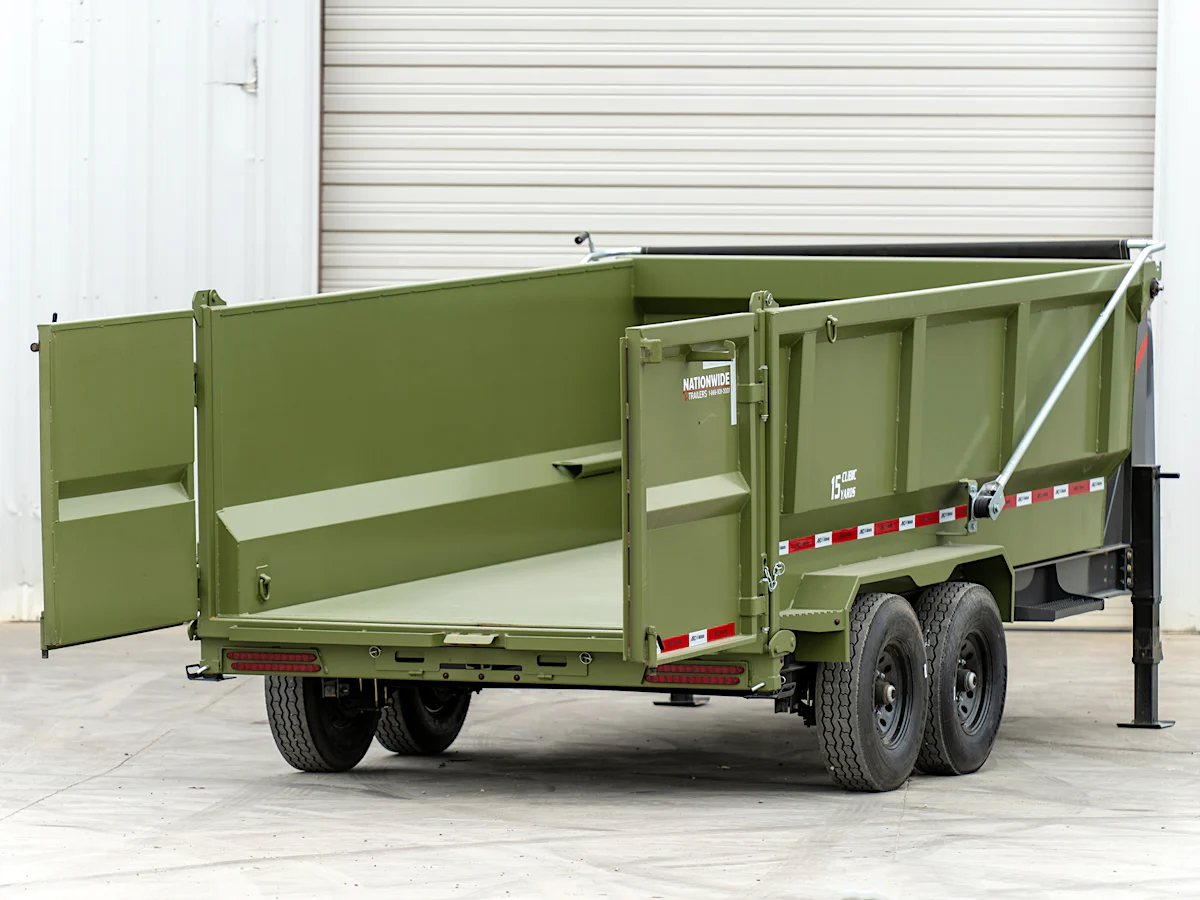 ARC Trailers 14'x83" Gooseneck Telescopic Dump Trailer w/ 4' Sides (GDT) - Stock #87849 - Image 3 of 4 ARC Trailers 14'x83" Gooseneck Telescopic Dump Trailer w/ 4' Sides (GDT) - Stock #87849 - Image 3 of 4