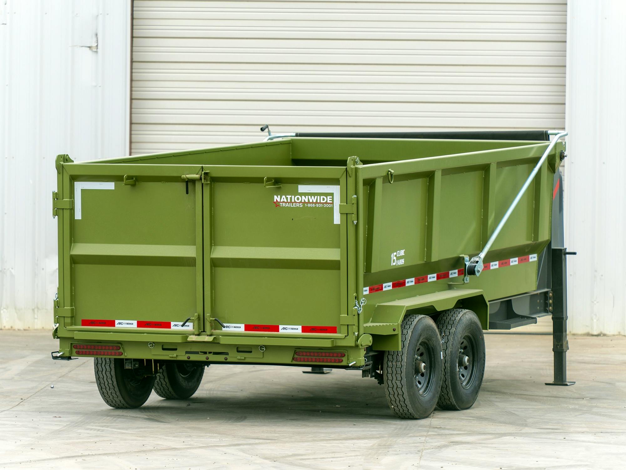 ARC Trailers 14'x83" Gooseneck Telescopic Dump Trailer w/ 4' Sides (GDT) - Stock #87849 - Image 2 of 4