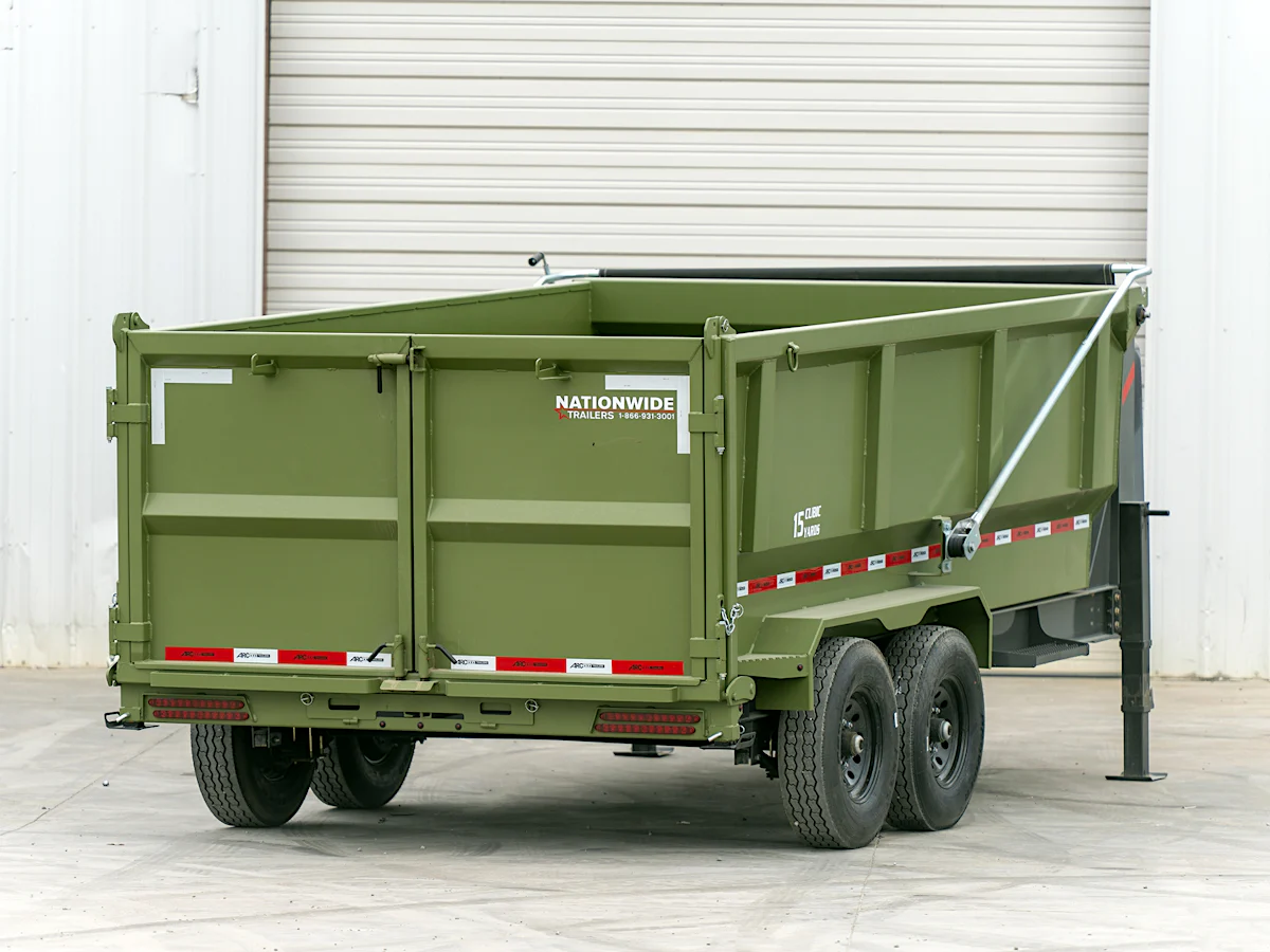 ARC Trailers 14'x83" Gooseneck Telescopic Dump Trailer w/ 4' Sides (GDT) - Stock #87849 - Image 2 of 4 ARC Trailers 14'x83" Gooseneck Telescopic Dump Trailer w/ 4' Sides (GDT) - Stock #87849 - Image 2 of 4