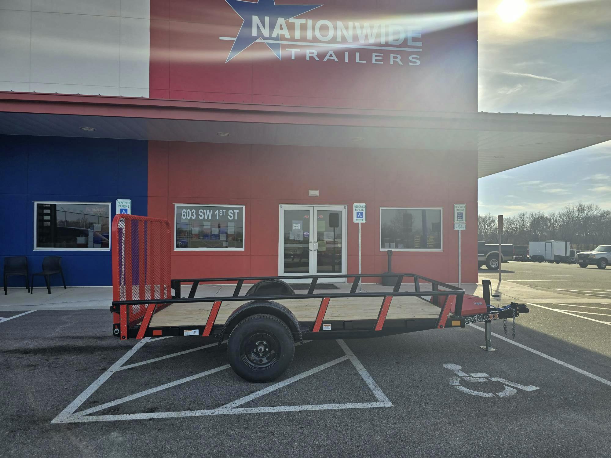 RawMaxx 12'x77" UTX Utility Trailer (UTX) - Stock #87857 - Image 2 of 6