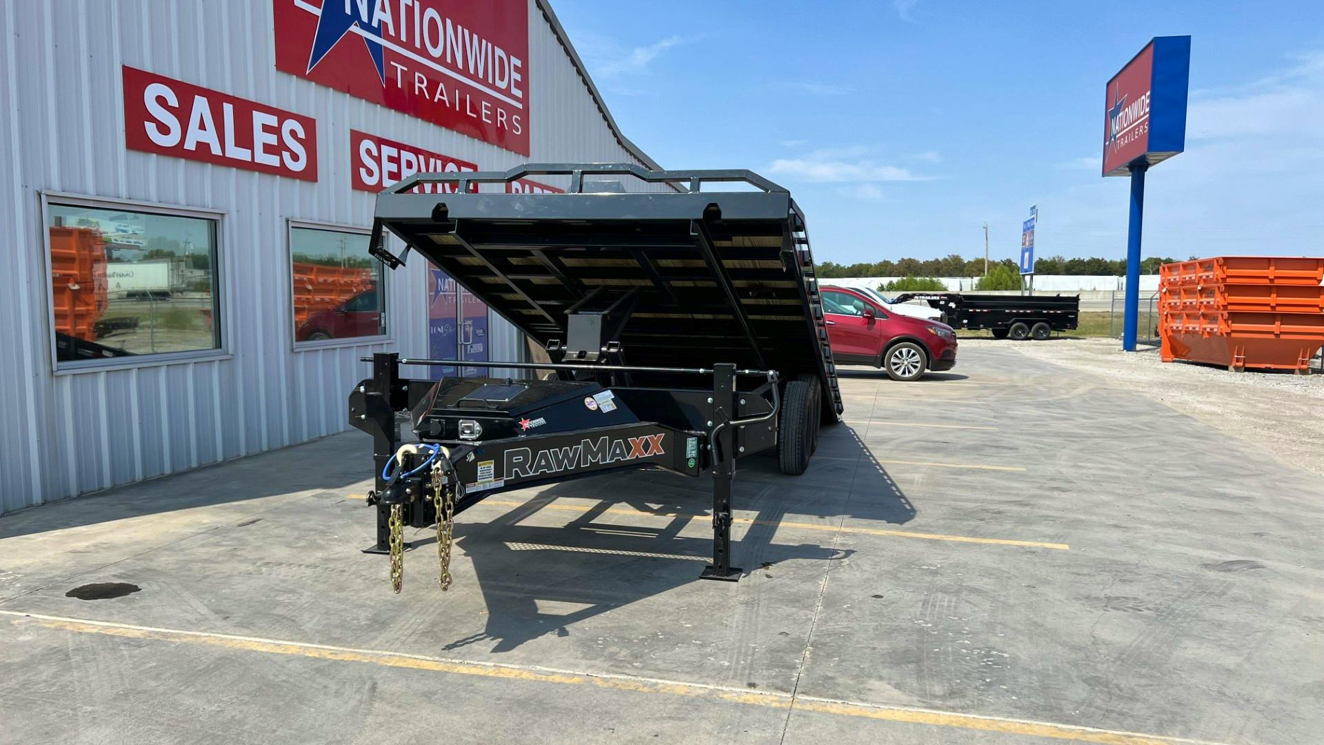 RawMaxx DTX 22' × 102" 14K Full-Tilt Equipment Trailer