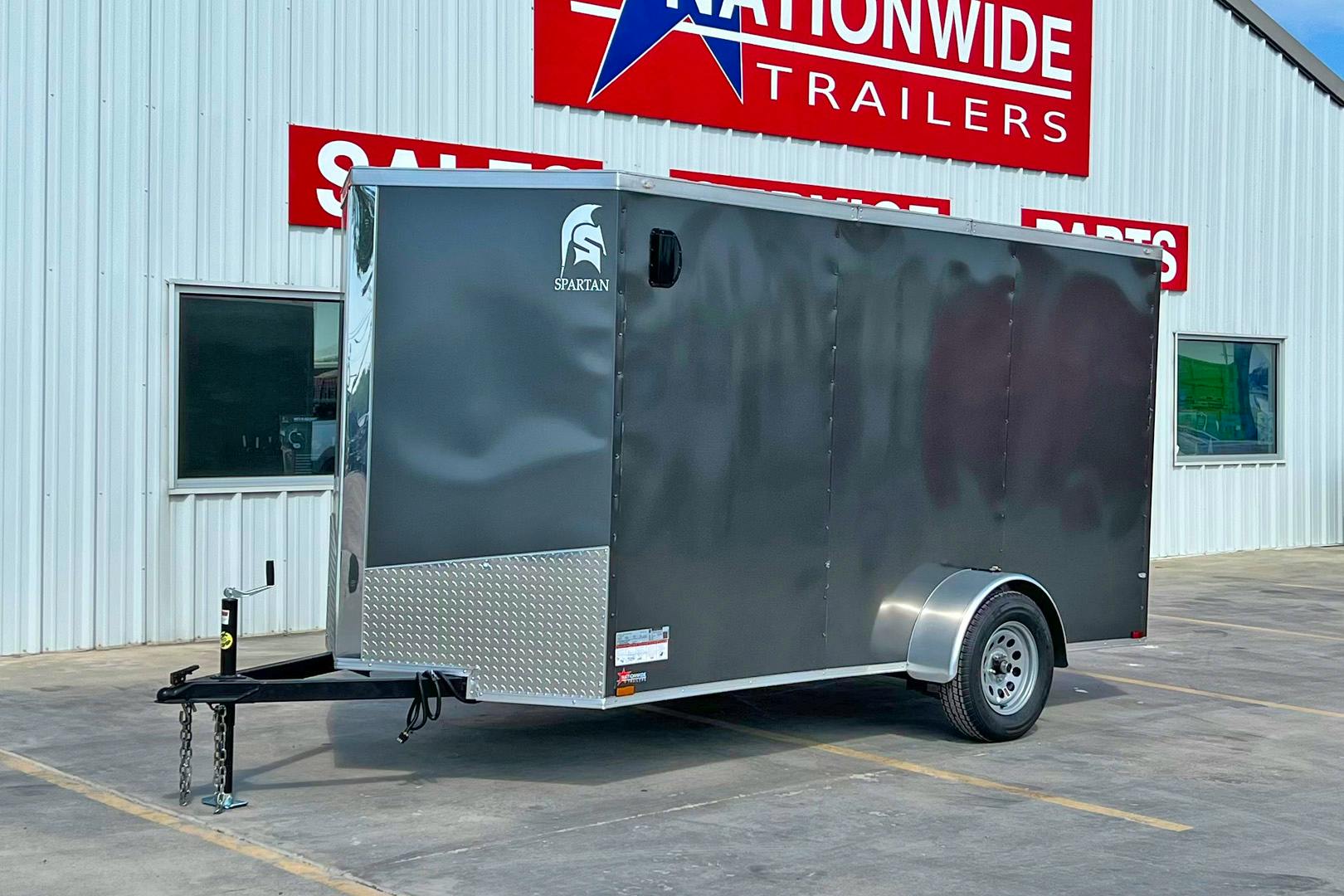 Spartan 6'x12' Enclosed Cargo Trailer w/ Rear Ramp Door (C2) - Stock #87869 - Image 1 of 1