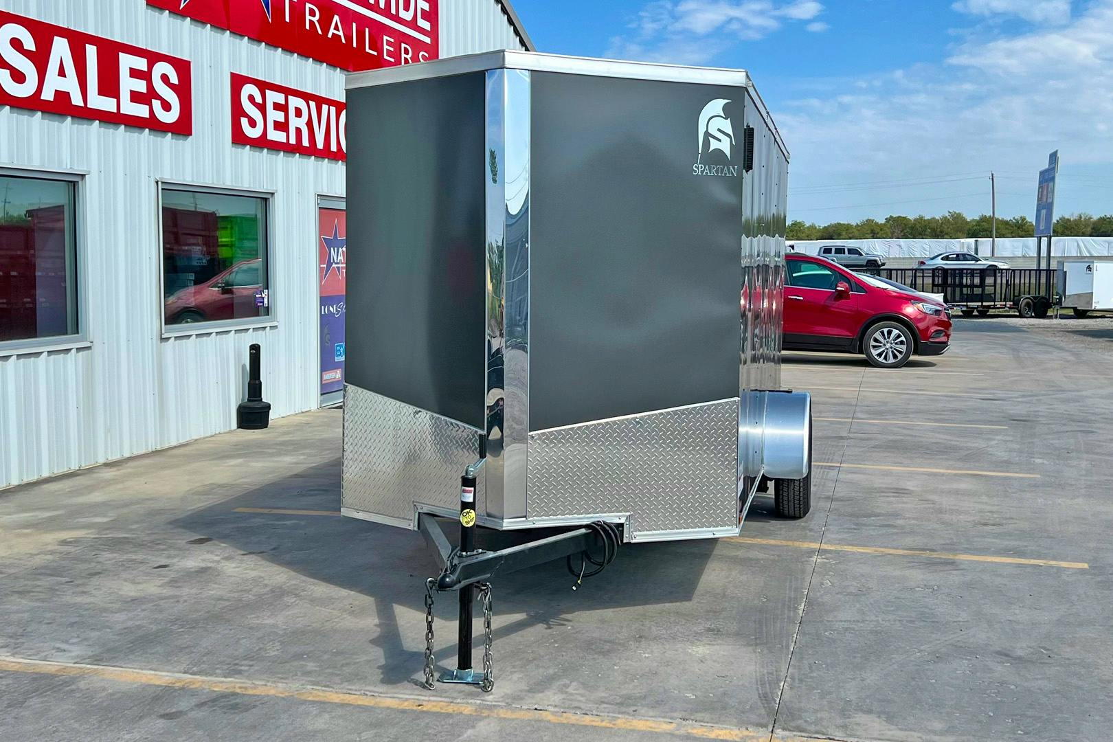 Spartan 6'x12' Enclosed Cargo Trailer w/ Rear Ramp Door (C2) - Stock #87869 - Image 6 of 6