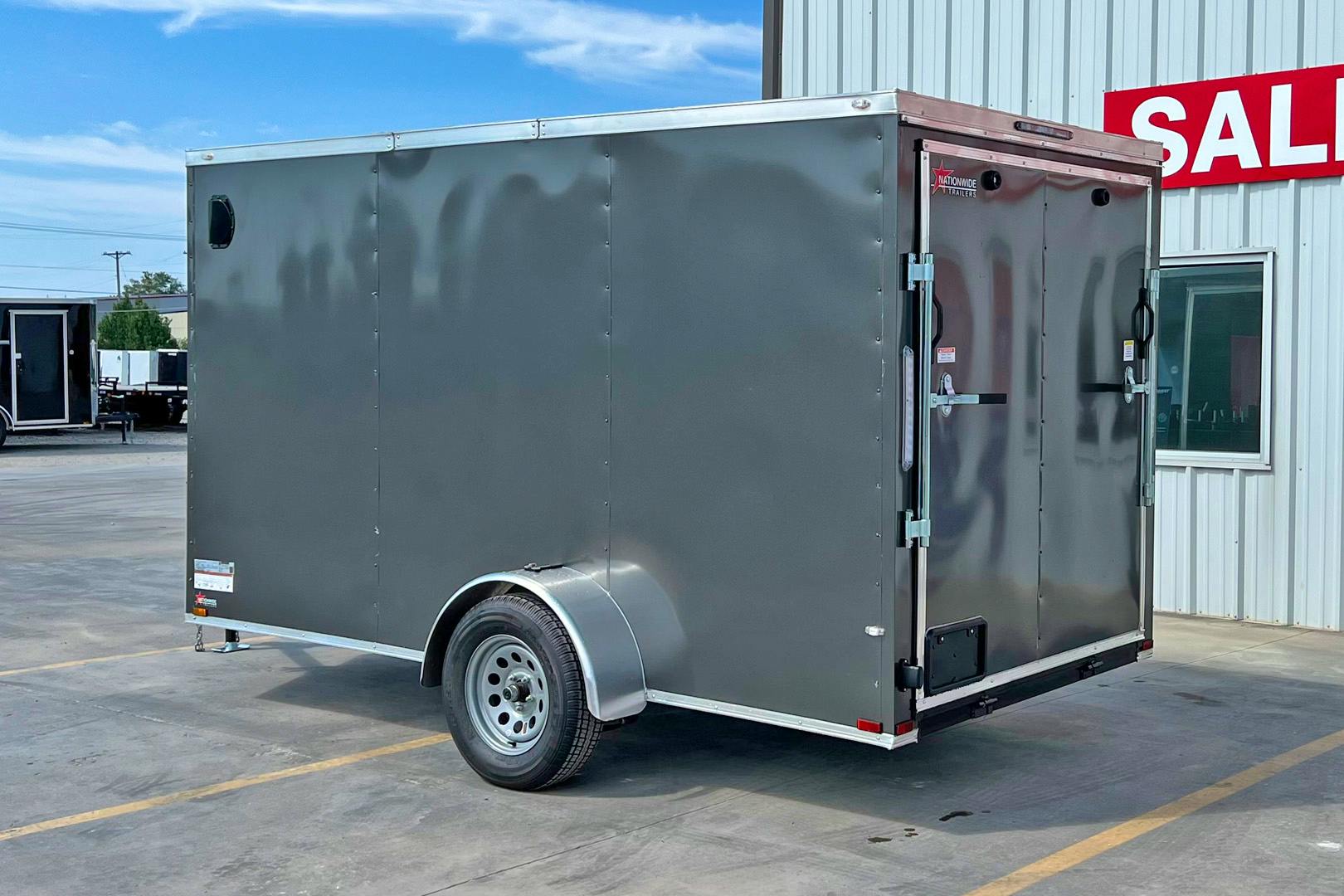 Spartan 6'x12' Enclosed Cargo Trailer w/ Rear Ramp Door (C2) - Stock #87869 - Image 3 of 6