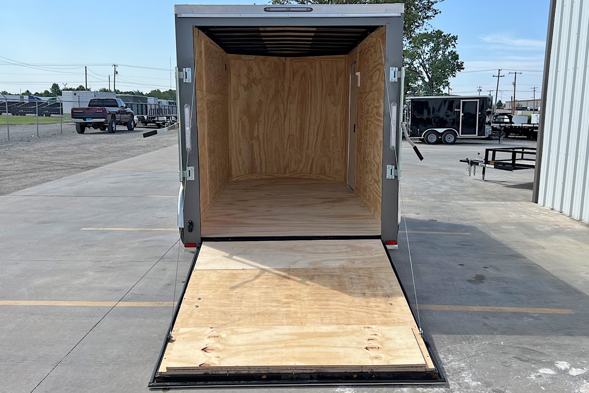 Spartan 6'x12' Enclosed Cargo Trailer w/ Rear Ramp Door (C2) - Stock #87869 - Image 4 of 6 Spartan 6'x12' Enclosed Cargo Trailer w/ Rear Ramp Door (C2) - Stock #87869 - Image 4 of 6