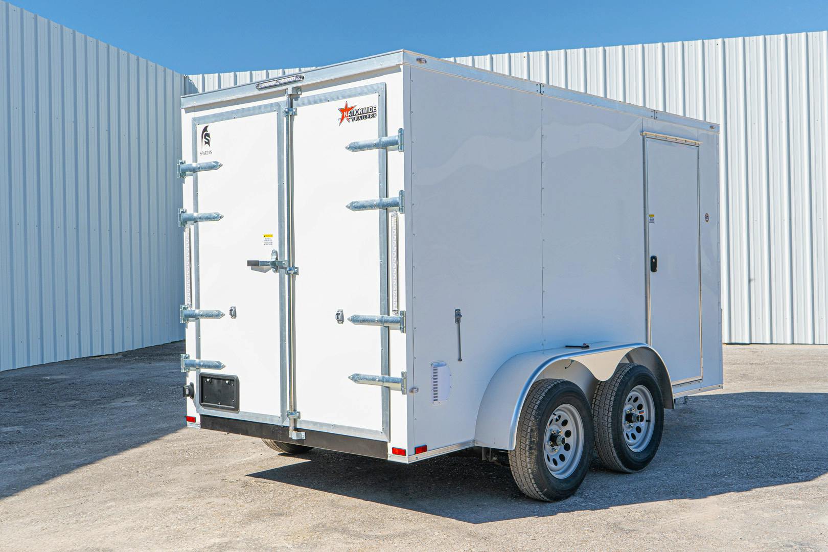 Spartan 6'x12' Enclosed Cargo Trailer w/ Rear Barn Doors (C2) - Stock #87870 - Image 7 of 9
