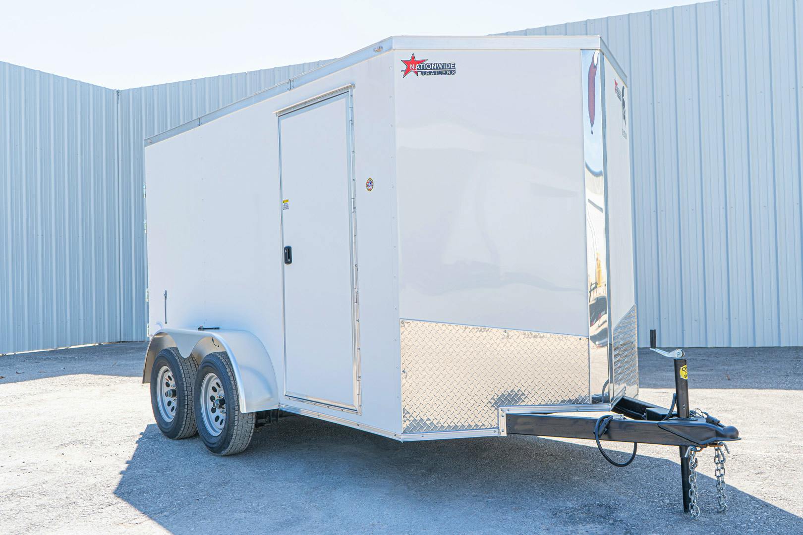 Spartan 6'x12' Enclosed Cargo Trailer w/ Rear Barn Doors (C2) - Stock #87870 - Image 4 of 9