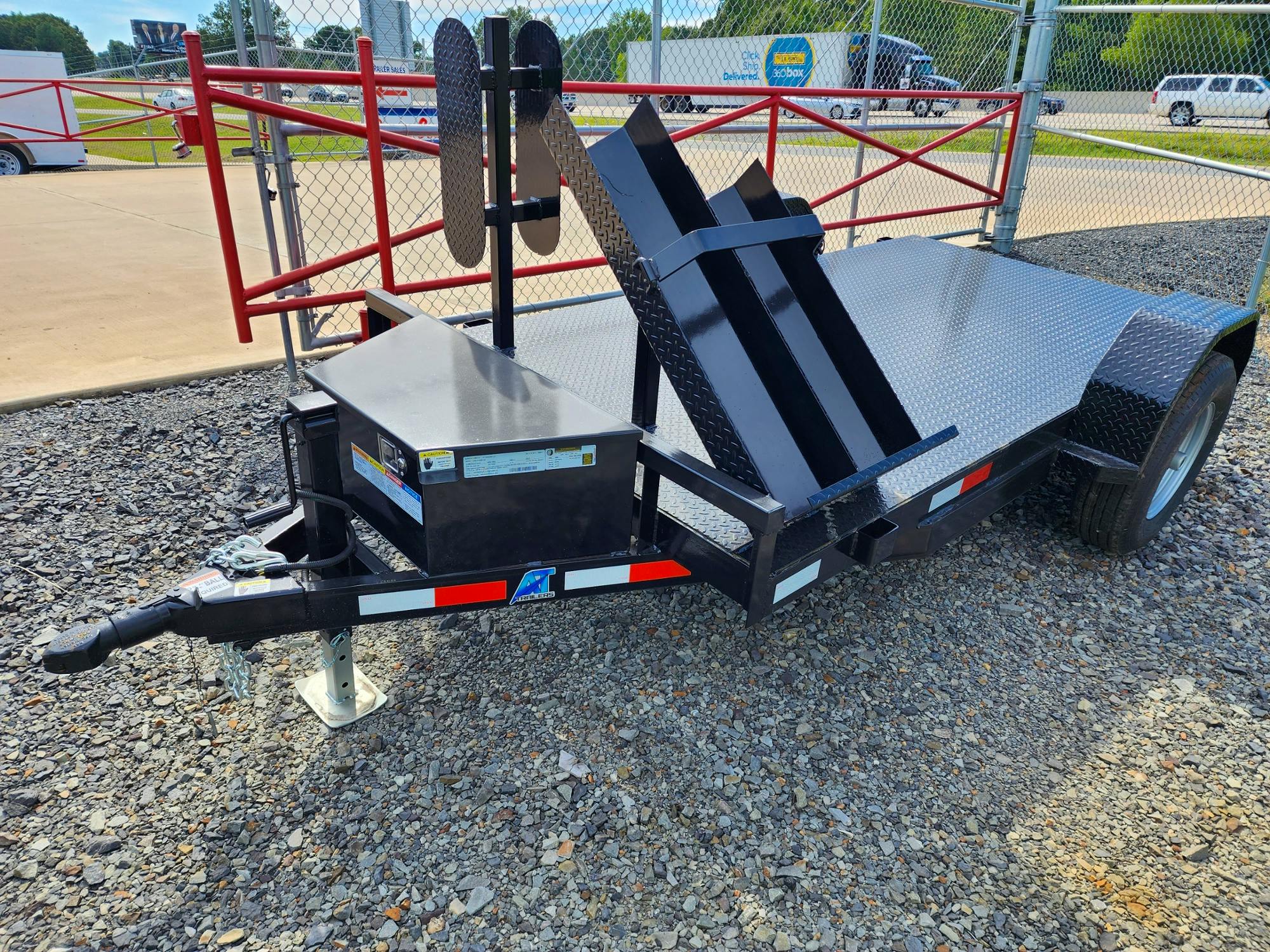 AT Trailers 5'x10' Welding Trailer (SW) - Stock #87874 - Image 1 of 3