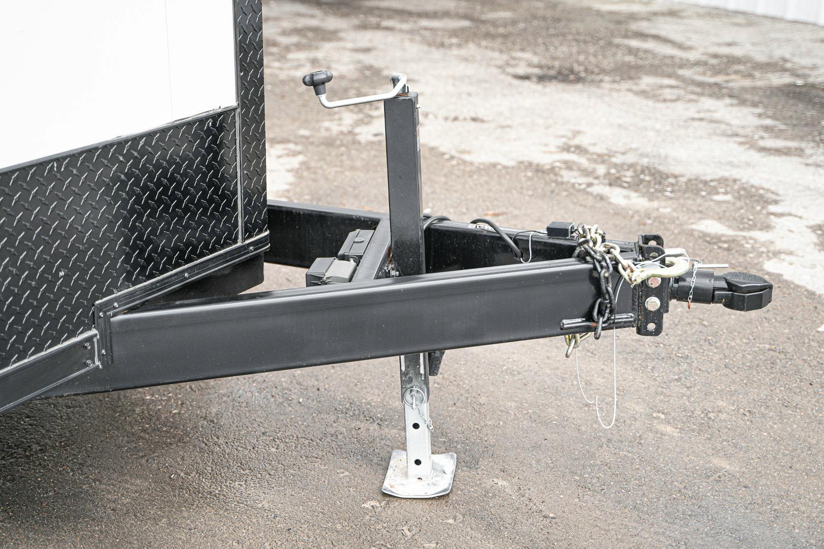 CellTech 7'x16' All-Steel Enclosed Cargo Trailer w/ Rear Ramp Door (C2) - Stock #87875 - Image 4 of 27