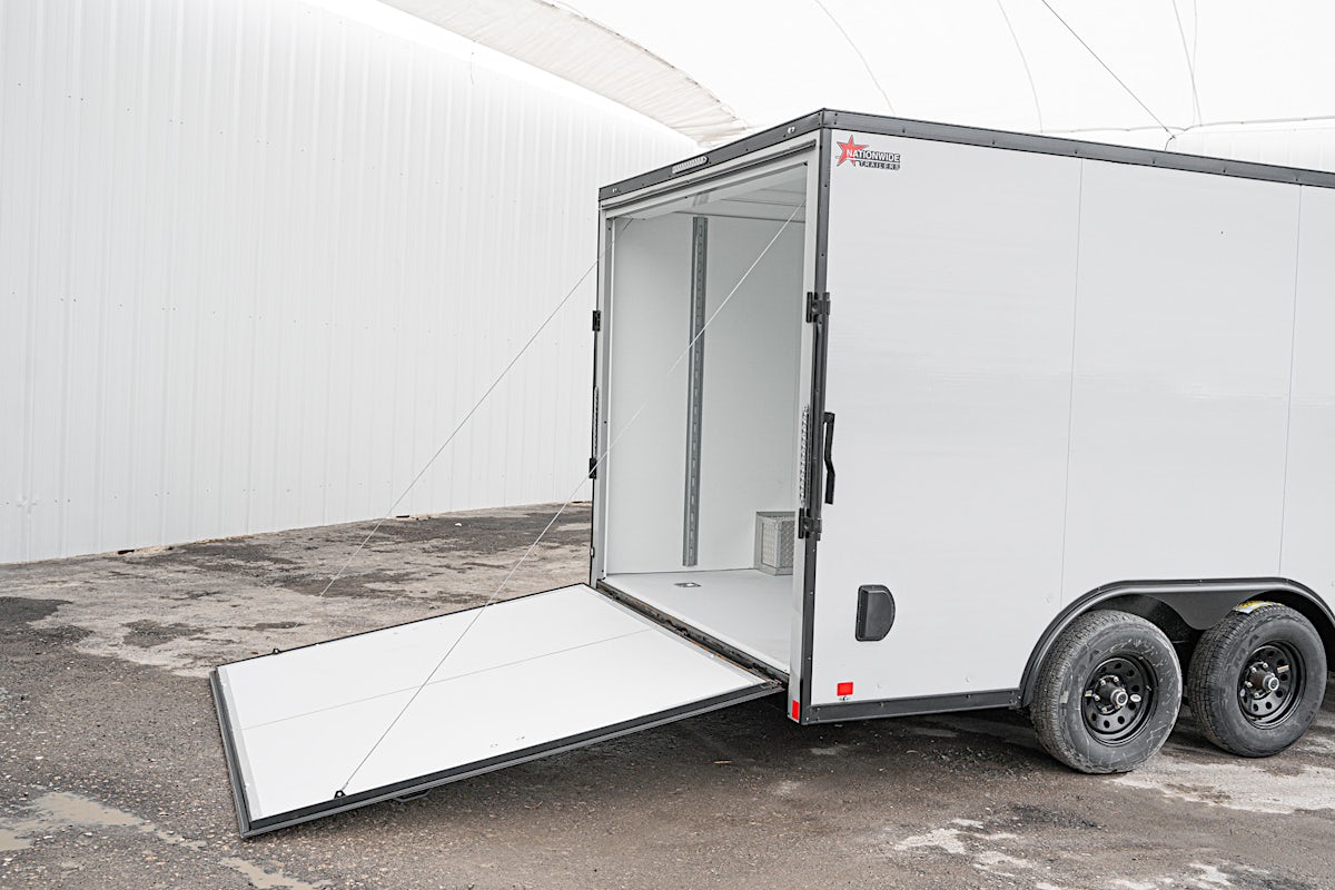 CellTech 7'x16' All-Steel Enclosed Cargo Trailer w/ Rear Ramp Door (C2) - Stock #87875 - Image 11 of 27 CellTech 7'x16' All-Steel Enclosed Cargo Trailer w/ Rear Ramp Door (C2) - Stock #87875 - Image 11 of 27